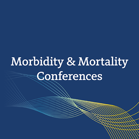 UC Irvine Division of Hematology/Oncology Department of Medicine Morbidity and Mortality Conference Banner